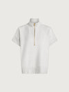Varley Ritchie Short Sleeve Sweat - Ivory
