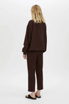Camilla and Marc Zylus Sweater | Chocolate/White