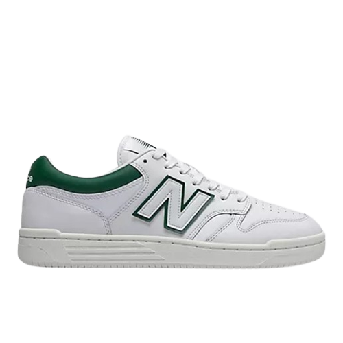 New Balance BB480 Unisex - White with Timberwolf