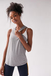 Splits59 Toni Tank - Light Heather Grey