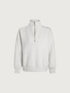 Varley Hawley Half Zip Sweat - Ivory