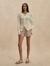 Varley Pembroke Knit Cardigan - Egret