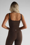 Leelo Classic Tank - Cocoa Bean