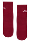 MoveActive Crew Non Slip Grip Socks - Signature Crimson