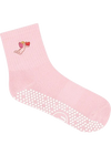 MoveActive Classic Crew Grip Socks - Cupid's Kiss