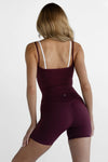 Leelo Double Layer Tank - Cherry Cola