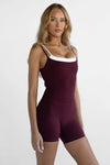 Leelo Double Layer Tank - Cherry Cola