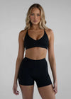 Leelo Elevate Crop - Black