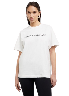  C&M Camilla and Marc Asher Tee- White