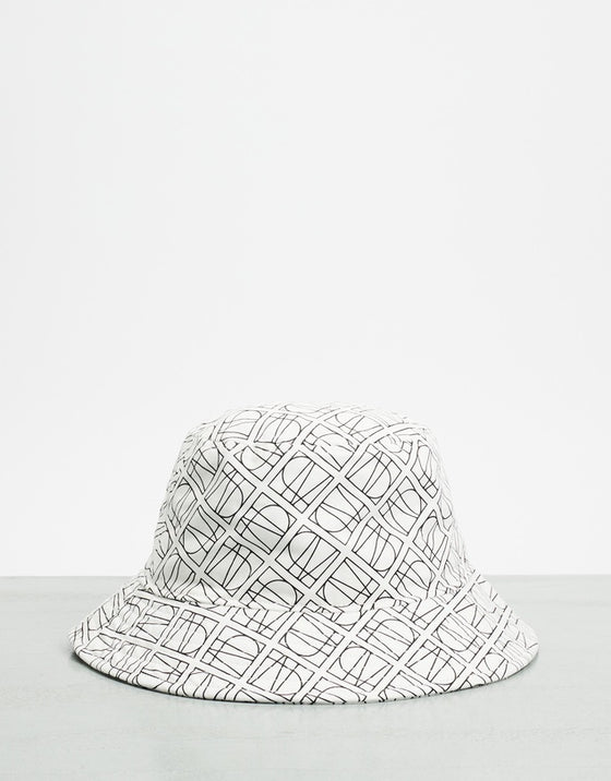 C&M Camilla and Marc Jaycee Printed Bucket Hat - Soft White