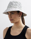 C&M Camilla and Marc Jaycee Printed Bucket Hat - Soft White