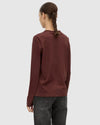 C&M Camilla and Marc Era Long Sleeve Graphic Tee - Burgundy