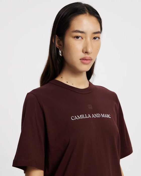 C&M Camilla and Marc Grayson Tee - Almadine