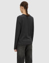 C&M Camilla and Marc Era Long Sleeve Graphic Tee - Coal