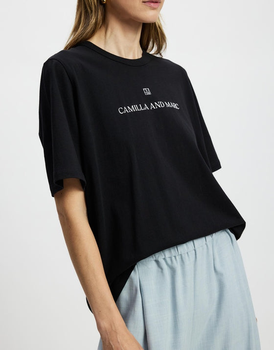 C&M Camilla and Marc Grayson Tee - Black
