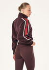 P.E Nation Scout Quarter Zip - Dark Plum