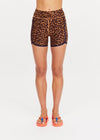 The Upside Malawi 4" Spin Short - Leopard
