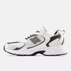 New Balance 530 Unisex - White with Silver Metallic And Black MR530LB