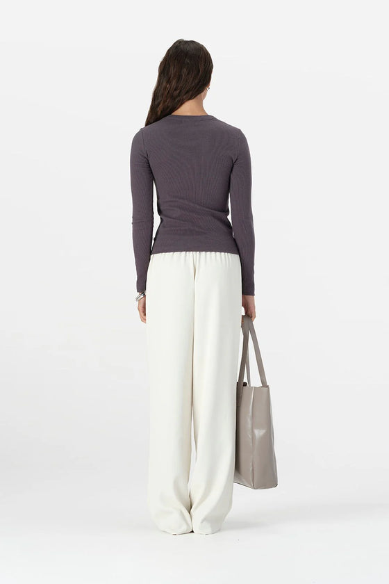 Elka Collective Nola Long Sleeve Tee - Slate