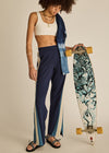 The Upside Petra Flare - Navy