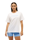 P.E Nation Aero Short Sleeve Tee - White/Cornflower Blue