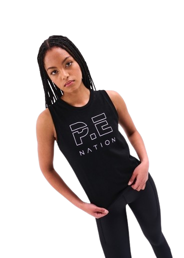 P.E Nation Shuffle Tank - Black