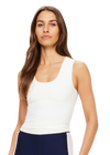 The Upside Onyx Kori Crop Tank - White