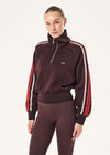 P.E Nation Scout Quarter Zip - Dark Plum
