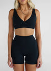 Leelo Sculpt Bike Shorts - Black