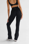 Leelo Sculpt Flare Leggings - Black
