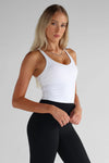 Leelo Sculpt Flow Tank - White