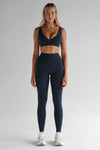 Leelo Sculpt Full Length Leggings - Navy