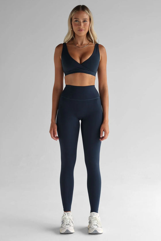 Leelo Sculpt Full Length Leggings - Navy