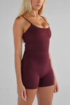 Leelo Sculpt Tank - Cherry Cola