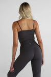 Leelo Sculpt Tank - Dark Chocolate