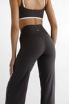 Leelo Sculpt Wide Leg Pant - Dark Chocolate