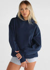 Leelo Active Signature Hoodie - Navy