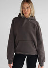 Leelo Active Signature Hoodie - Vintage Brown