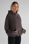 Leelo Active Signature Hoodie - Vintage Brown