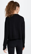 Splits59 Suzan Fleece Cardigan - Black