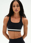 Splits59 Miles Rigor Bra - Black/White
