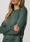 Vuori Daydream Crew - Agate Green Heather