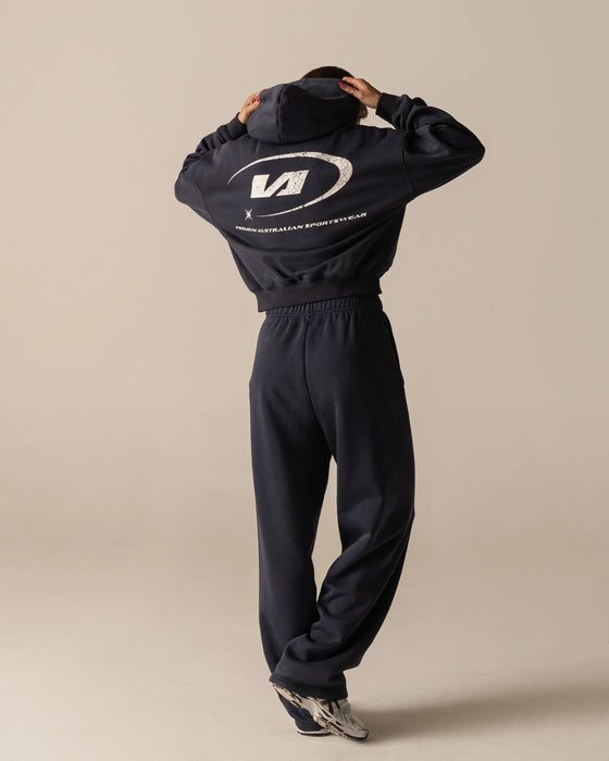 Vang Athletica Star Training Hoodie - Washed Navy