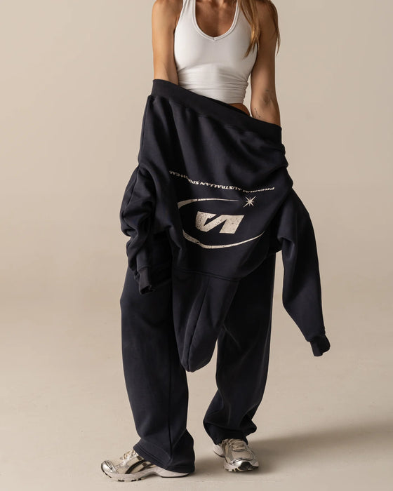 Vang Athletica Star Training Hoodie - Washed Navy