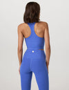 Vuori Elevation Racerback Tank - Bright Iris Heather