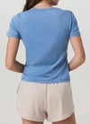 
Vuori Short-Sleeve Lux Tee - Light French Blue
