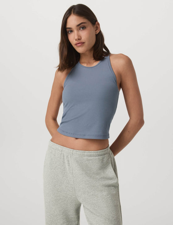 Vuori Pose Plyo Tank - Slate Blue