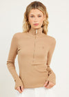 Viktoria & Woods V&W Rib Turtleneck - Camel