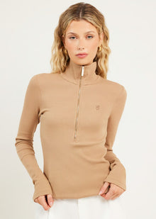  Viktoria & Woods V&W Rib Turtleneck - Camel