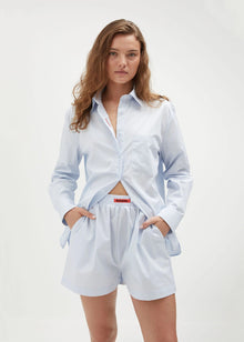  Holiday Shop Cotton Shirt - Light Blue